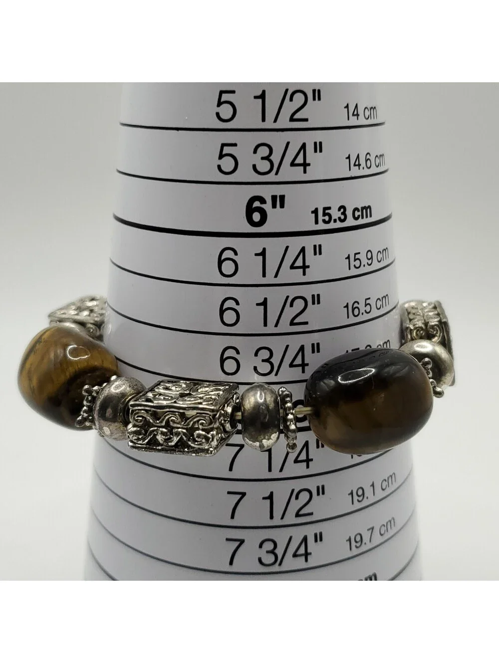 Geneva Beaded Bracelet 28mm Silver Tone Womens Watch New Battery